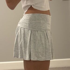 Garage Light Gray pilates skirt
